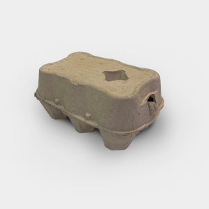 Egg Boxes - Grey (6 Eggs)