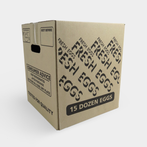 Printed Large Egg Boxes