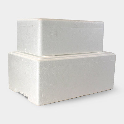 6kg DEEP Polystyrene Box with Lid