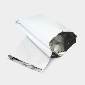 Foil Lined Bag | White Satchel Foil Bags for Hot Food