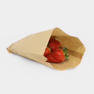 Brown Kraft Paper Bags Ideal for Food Use
