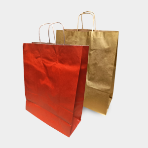Coloured Twist Handle Carrier Bags
