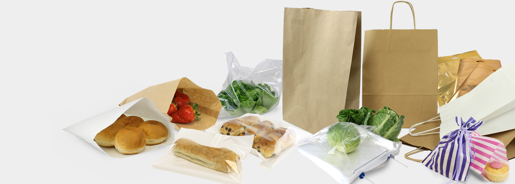 Food Bags - Plastic & Paper Bags