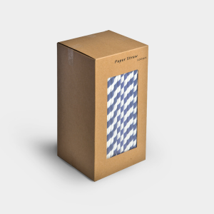 Striped Paper Straws