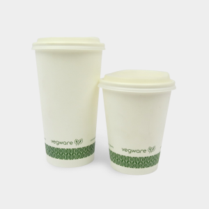 White Vegware Coffee Cups (SW)