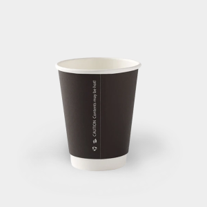 Black Smooth Coffee Cups (DW)