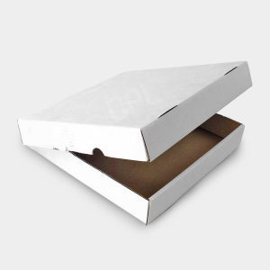 Plain White Pizza Boxes