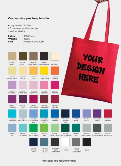Coloured Tote Bags