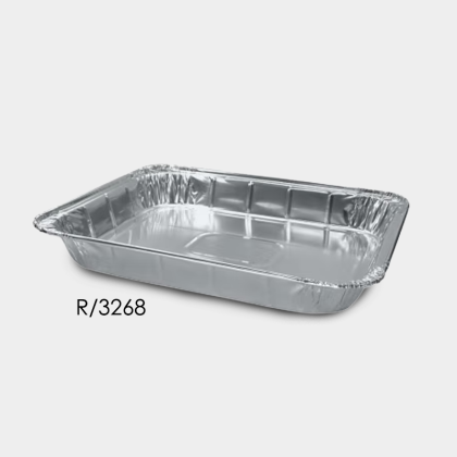 Foil: Large Tray: 229 x 239 x 38mm