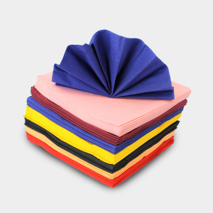 Coloured Napkins and Serviettes | Various sizes and thicknesses