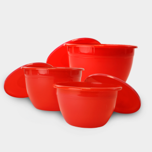 Pudding Bowls (Red)