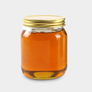 Honey Jar | Clear Glass Honey Jars