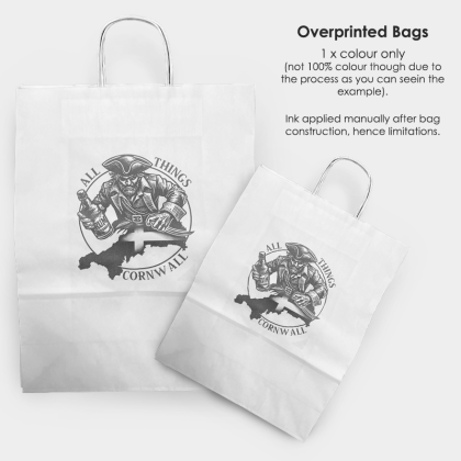 Example of an Overprinted Carrier Bag