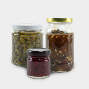 Food Jars | Round Glass Jar