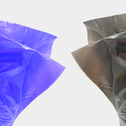 Lightweight Pallet Covers in Blue or Black