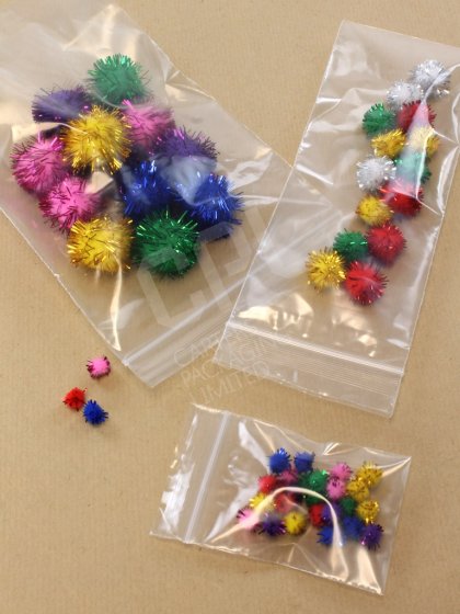 Clear Self-Seal Plastic Bags