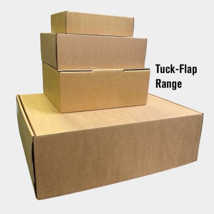 Postal Box Range with Tuck-Flap Type Closure