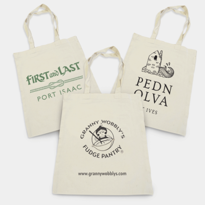 Examples of Printed Cotton Tote Bags