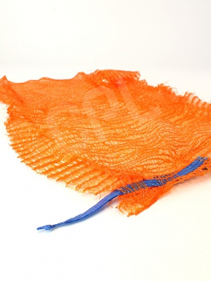 Orange Knitted Net bag