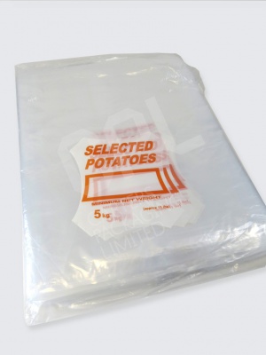 Printed Plastic Potato Bags