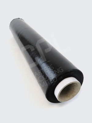 Black Pallet Wrap - Enhanced Security and Protection