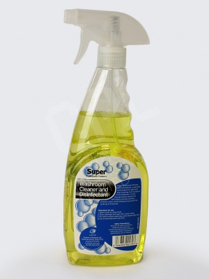 750ml SUPER Washroom Cleaner and Disinfectant
