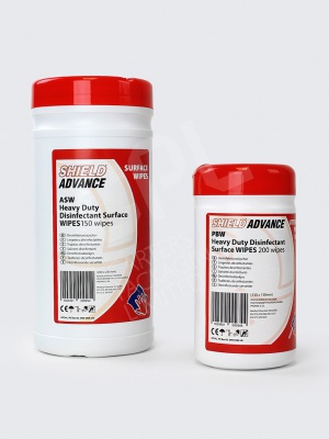 SHIELD - Disinfectant Surface Wipes + Dispensers