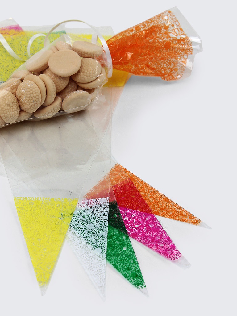 Sweet Cones Plastic Candy Cone Bags