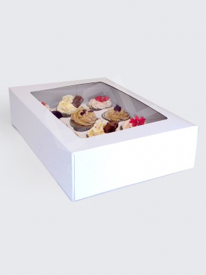 12 Cupcake Window Box