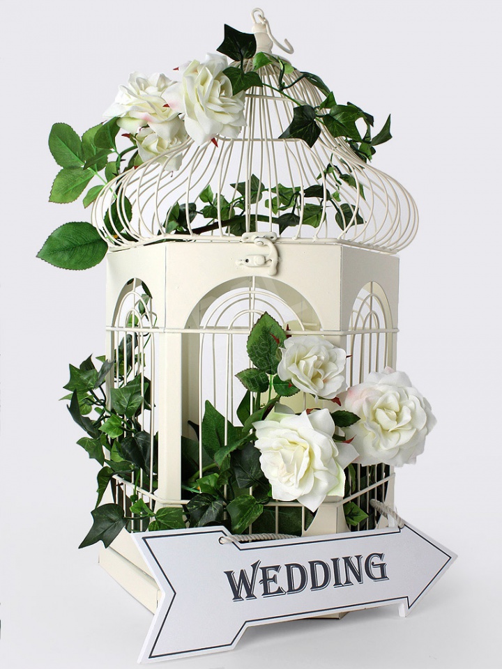 Wedding Bird Cages Hexagonal