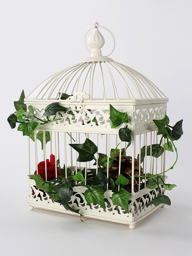 Wedding Bird Cages Rectangular