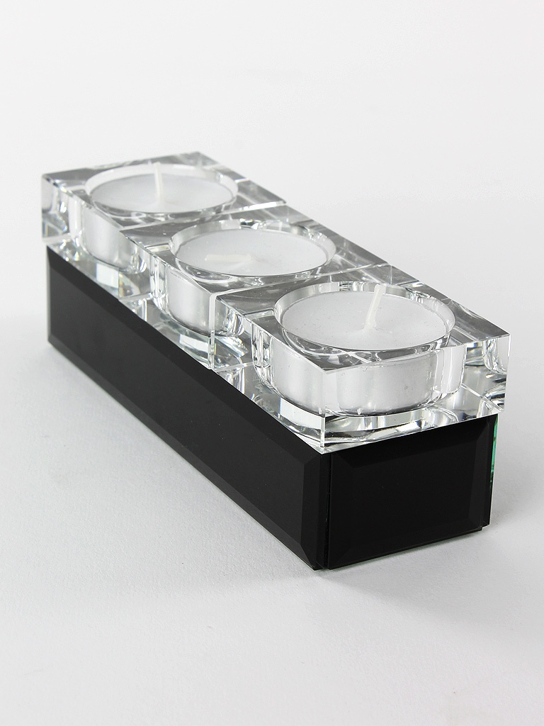 Crystal Tealight Holder Set