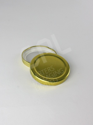 63mm Gold Twist-Off Jar Lid