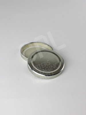 63mm Silver Twist-Off Jar Lid