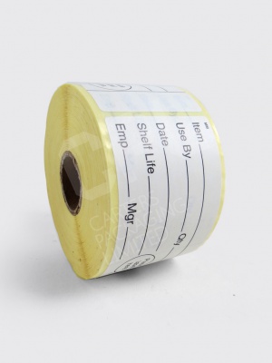 Product Labels with Printed Product Specification Information