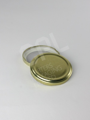 70mm Gold Jar Lid