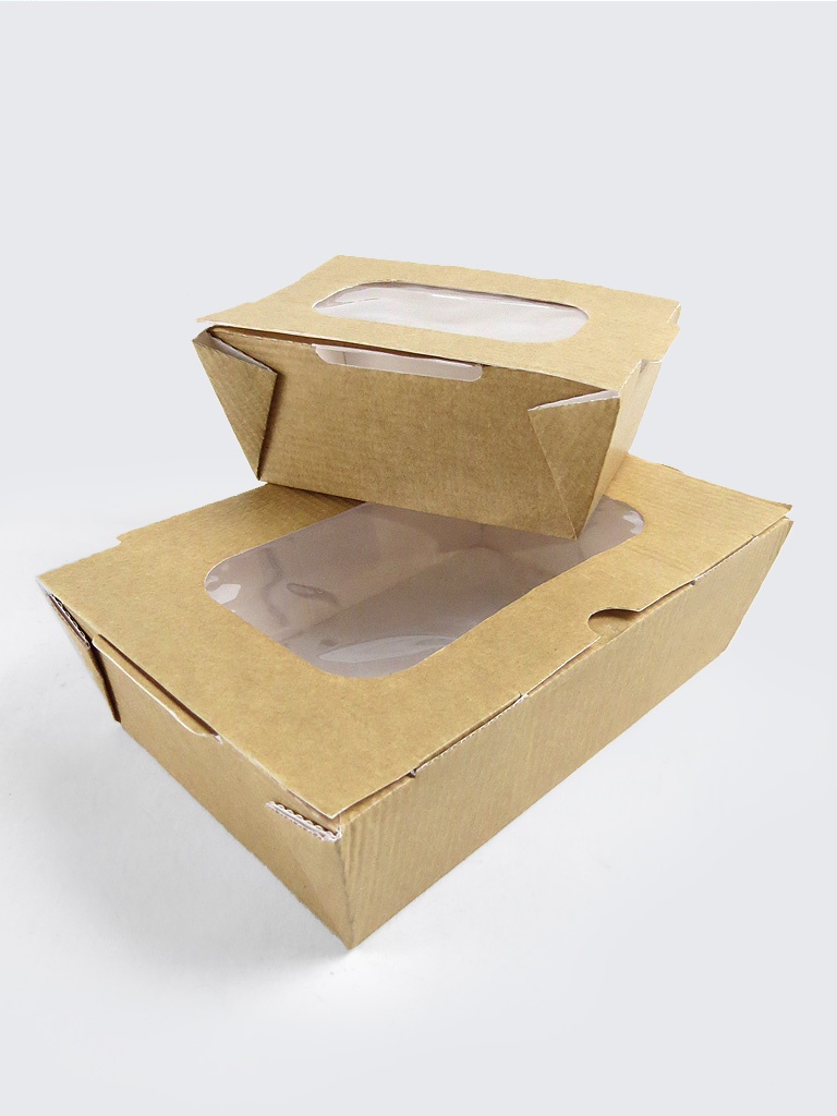 Cardboard Food  Boxes with Window