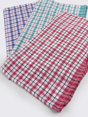 Coloured Tea Towels (Pack/10)