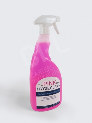 Hygieclean 750ml Cleaner and Sanitiser Trigger spray