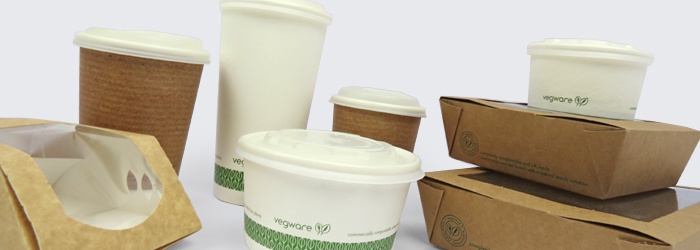 Vegware - 100% Compostable Salad Box Packaging