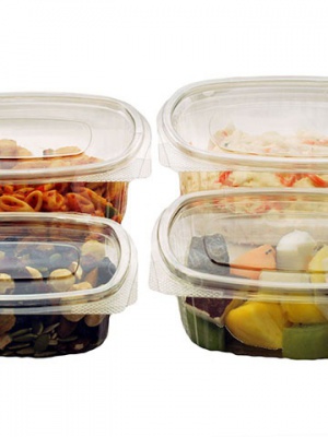 rPET Oval Containers