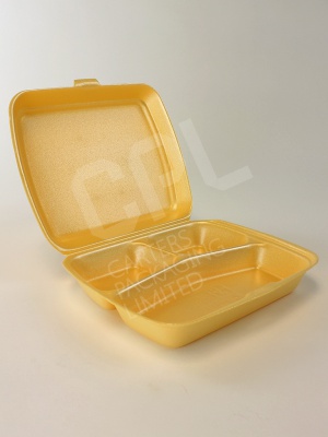 Triple Compartment Meal Container (HB4/3)