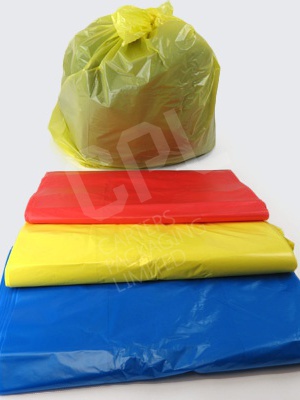 Coloured Recycled Refuse Sacks