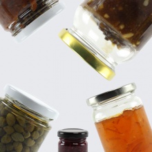 Food Jars | Round Glass Jar