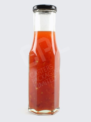 250ml Hexagonal Sauce Bottle