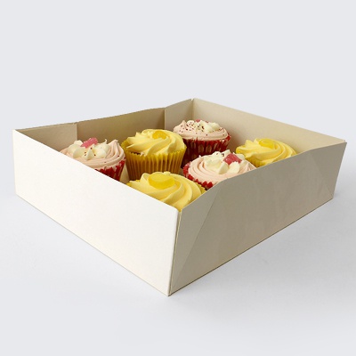  White  Plain Quick  Pack Trays 