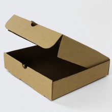 Plain Brown Kraft Pizza Boxes