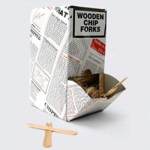 Wooden Chip Forks
