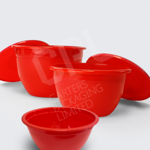 Pudding Bowls (Red)