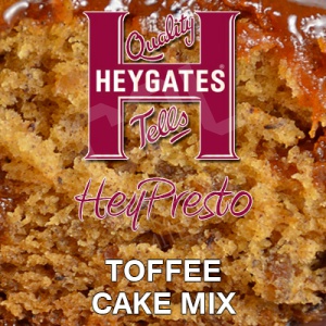 Heygates "HeyPresto" Toffee Cake Mix (10kg)